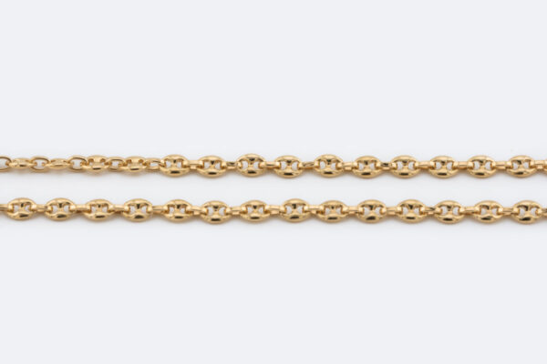 Collana in oro giallo marinara